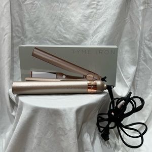 Tyme Iron Pro hair styling iron in blush